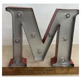 LETTER"M" DECOR-CHECK OUT THE PIC