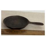 "SMALL" CAST IRON SKILLET-CHECK OUT THE PIC