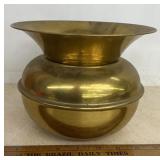 VINTAGE BRASS "SPITTOON/CUSPIDOR"-MADE IN ENGLAND