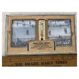 VINTAGE ADVERTISING THERMOMETER
