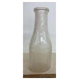 VINTAGE GLASS DAIRY BOTTLE
