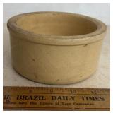 STONEWARE "DOG FOOD" BOWL