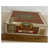 CIGAR BOX FROM THE PAST-"ANTONIO & CLEOPATRA"