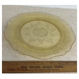 DEPRESSION GLASS PLATE