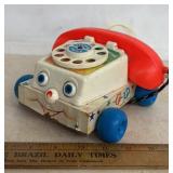 "FISHER~PRICE"PULL TOY-TELEPHONE
