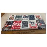 (10)DECKS OF PLAYING CARDS-ASSORTED