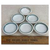 (6)BUTTER PLATES-CHECK OUT THE PIC