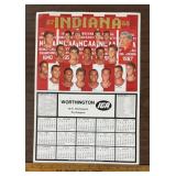 "1988" INDIANA UNIVERSITY BASKETBALL CALENDAR