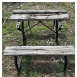 SMALL PICNIC TABLE FRAME-CHECK OUT THE PIC'S