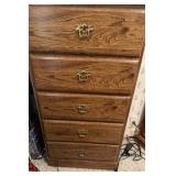 5~DRAWER DRESSER-PRESSED BAORD
