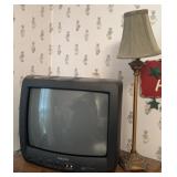 PORTABLE TV & ACCENT LAMP-CHECK OUT THE PIC'S