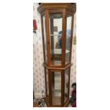 CURIO CABINET-CHECK OUT THE PIC'S