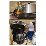 ITEMS FROM THE KITCHEN BASE CABINET-ASSORTED