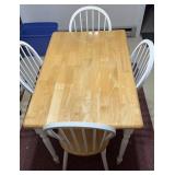 TABLE W/(4)CHAIRS-CHECK OUT THE PIC'S
