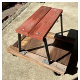 GARAGE CREEPER SET/STOOL-CHECK OUT THE PIC''S