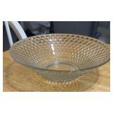 GLASS SERVING BOWL-APPROX.12' DIAMETER