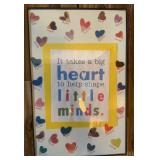 HAND CRAFTED DECOR-APPROX. 18'x12'