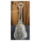 VINTAGE GLASS BELL-CLEAR