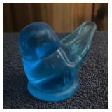 GLASS BIRD PAPERWEIGHT-CHECK OUT THE PIC'S