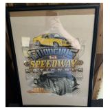 FRAMED POSTER-'GOOD GUYS'/SPEEDWAY