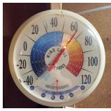 OUTDOOR THEMOMETER-APPROX. 15' DIAMETER
