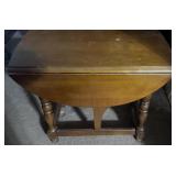 DROP SIDE END TABLE-POSSIBLY ??TELL CITY??/CHECK