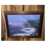 FRAMED WALL DECOR-APPROX. 12'x15'