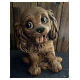 COOKIE JAR-DOG DESIGN/CERAMIC/CHECK OUT THE PIC'S
