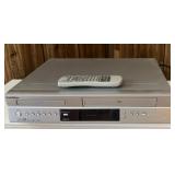GOLDSTAR DVD/VHS PLAYER W/REMOTE