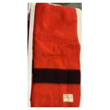 VINATGE "POLAR STAR" 100% WOOL BLANKET-CHECK OUT