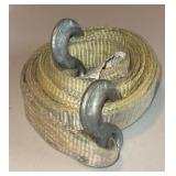 TOW STRAP W/HOOKS