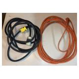 (2)ELECTRICAL EXTENSION CORDS-CHECK OUT THE PIC