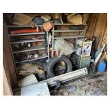 ITEMS FROM THE SHED AREA-ASSORTED/CHECK OUT THE
