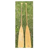 (2)BOAT OARS-CHECK OUT THE PIC