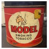 VINTAGE TOBACCO CAN-"MODEL"