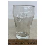 COCA~COLA GLASS