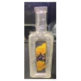 VINTAGE GLASS BOTTLE W/LABEL-LOGANSPORT, INDIANA