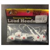"LEAD HEADS"-NEW OLD STOCK/CHECK OUT THE PIC