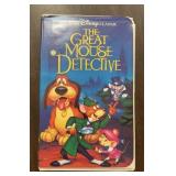"WALT DISNEY" VHS MOVIE-"GREAT MOUSE DETECTIVE"