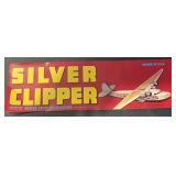 (5 COUNT) VINTAGE CRATE LABEL-"SILVER CLIPPER"