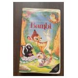 "WALT DISNEY" VHS MOVIE-"BAMBI"