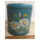 VINTAGE CANISTER CAN-CHECK OUT THE PIC