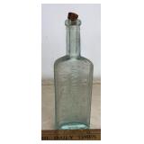 VINTAGE PHARMACY BOTTLE-CHECK OUT THE PIC