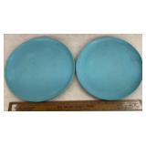 (2)10" "MELMAC" DINNER PLATES-CHECK OUT THE PIC