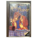 "WALT DISNEY" VHS MOVIE-"LADY & THE TRAMP"