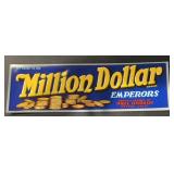 (5 COUNT) VINTAGE CRATE LABEL-"MILLION DOLLAR"