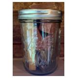 WOODEN BLOCKS FROM THE PAST W/JAR