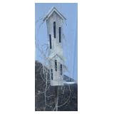 YARD DECOR-"BUTTERFLY HOUSE" ON METAL POST