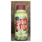 AUTOMOTIVE ADDITIVE CONTAINER-"SPRA KLEEN"