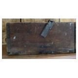 VINTAGE WOODEN BOX-APPROX. 16ï¿½x9ï¿½x7ï¿½